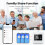 Battery-Powered WiFi Thermostat Alexa/Google Compatible LED Display 6
