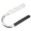 Trailer Coupler Lift Handle Galvanized Steel 4