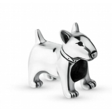 Fitts 925Cut Tier Bull Terrier Charms Perlen Personalisierte Schmuck Herstellung