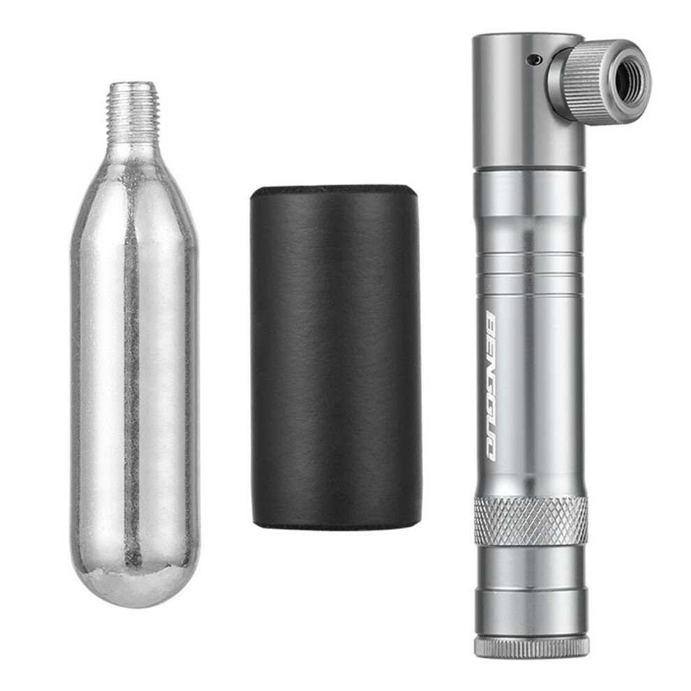 Road & Mountain Bike Tire Kit with Multifunctional CO2 Inflator