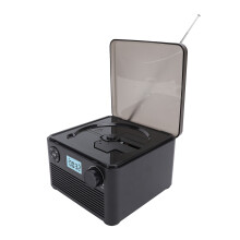 Portable CD Player with Dual Speakers, Bluetooth, 4000mAh Battery