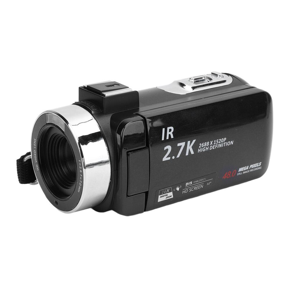 Digital Camcorder 2.7K Video Recorder 48Mp With 16X Digital Zoom And Tft Screen 5091331266567