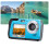 4K Underwater Camera 56MP Dual Screen 11FT Water Resistant Digital Camera 4