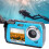 4K Underwater Camera 56MP Dual Screen 11FT Water Resistant Digital Camera 3