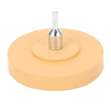 4in Decal Eraser Wheel Rubber Car Adhesive Remover Max 4000 RPM