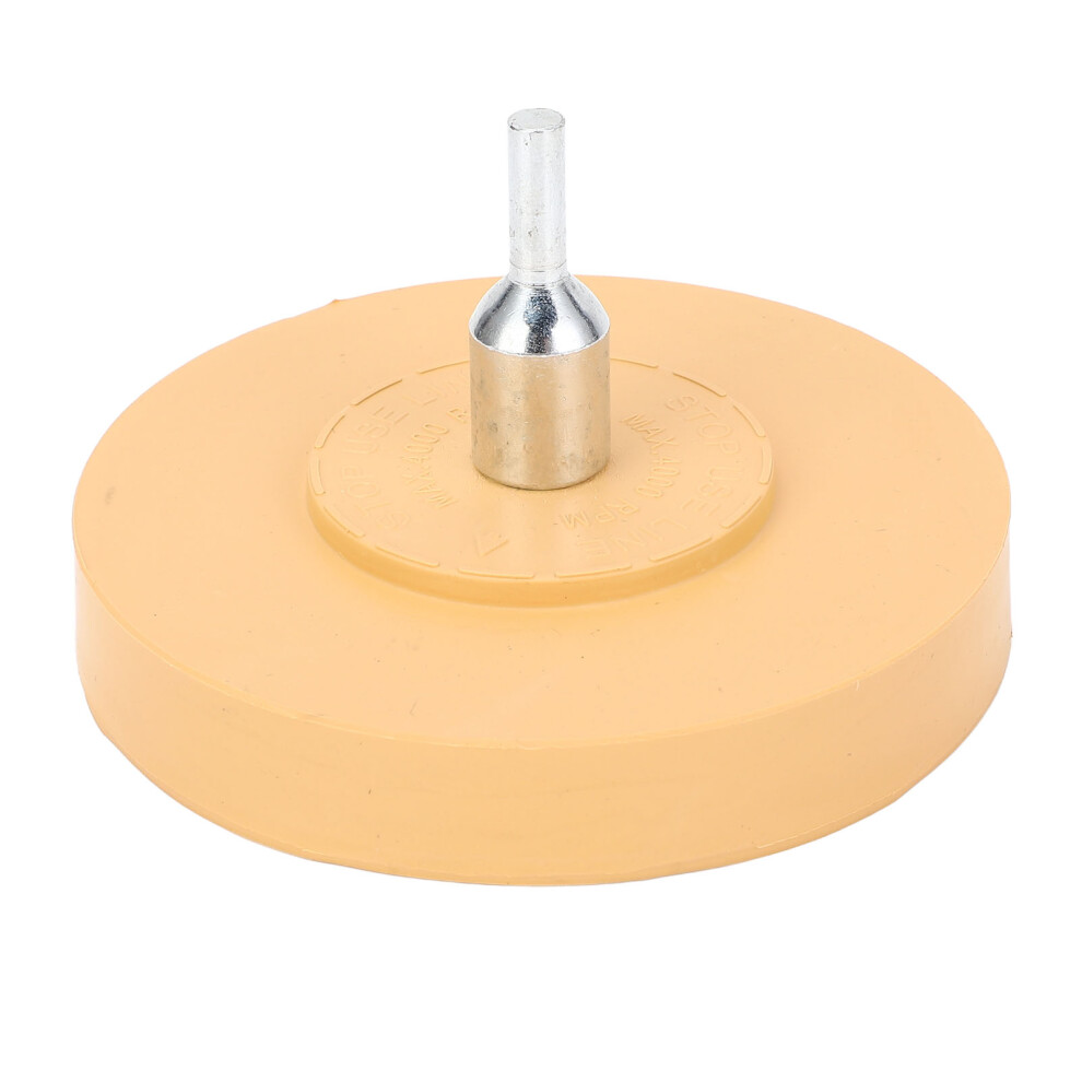 4In Decal Eraser Wheel Rubber Car Adhesive Remover Max 4000 Rpm 4961331268599