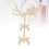 Wooden Deer-Shaped Wine Bottle Holder Tabletop Decor, Solid Wood 13