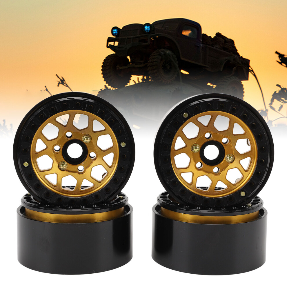 4Pcs Aluminum Alloy Rc Wheel Hubs 1.9 Inch For 1/10 Scale Car 6911331270076