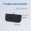 Black Alcohol Tester with APP, Semiconductor Sensor, Portable, 0-200BAC 13