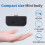Black Alcohol Tester with APP, Semiconductor Sensor, Portable, 0-200BAC 8