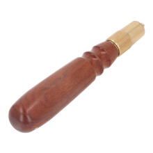 Rosewood Hand Saw Handle with Brass Clamp, Anti-Slip, Detachable Grip