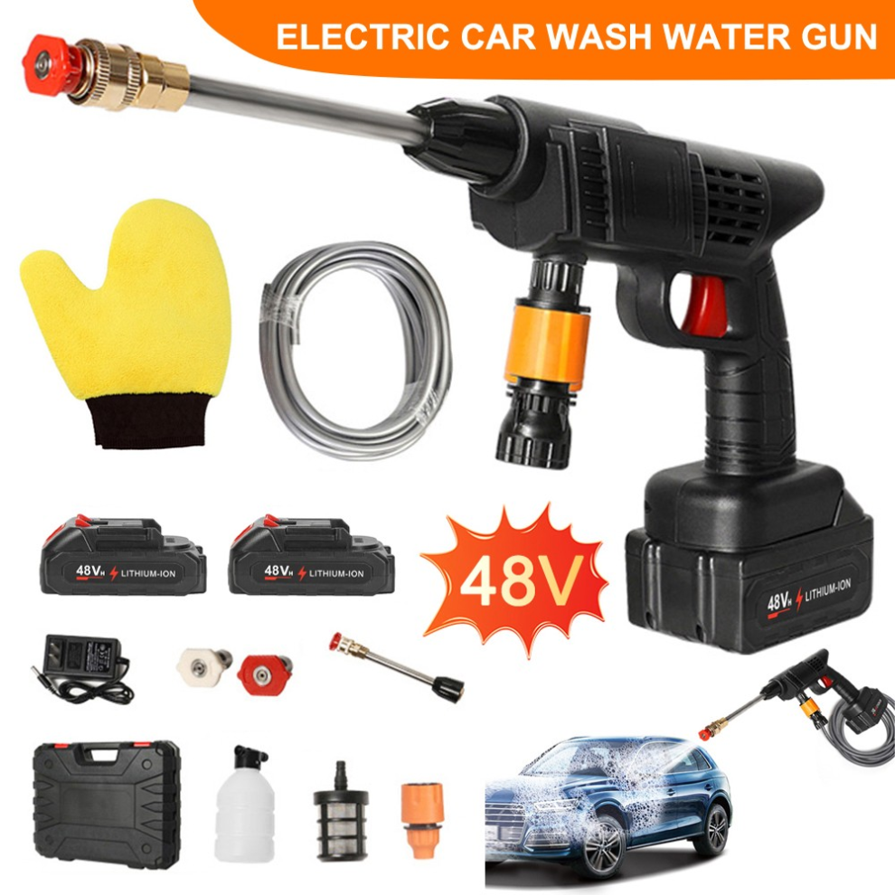 Matic Network 48V 2 Battery Portable Cordless Car High Pressure Washer Jet