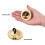 High-Durability Copper Finger Cymbals for Belly Dancing 5.5cm 7