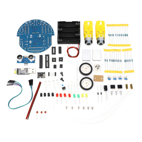 Kit Auto Intelligente MCU Robot: 4 x AA, 6V, 230mA 2
