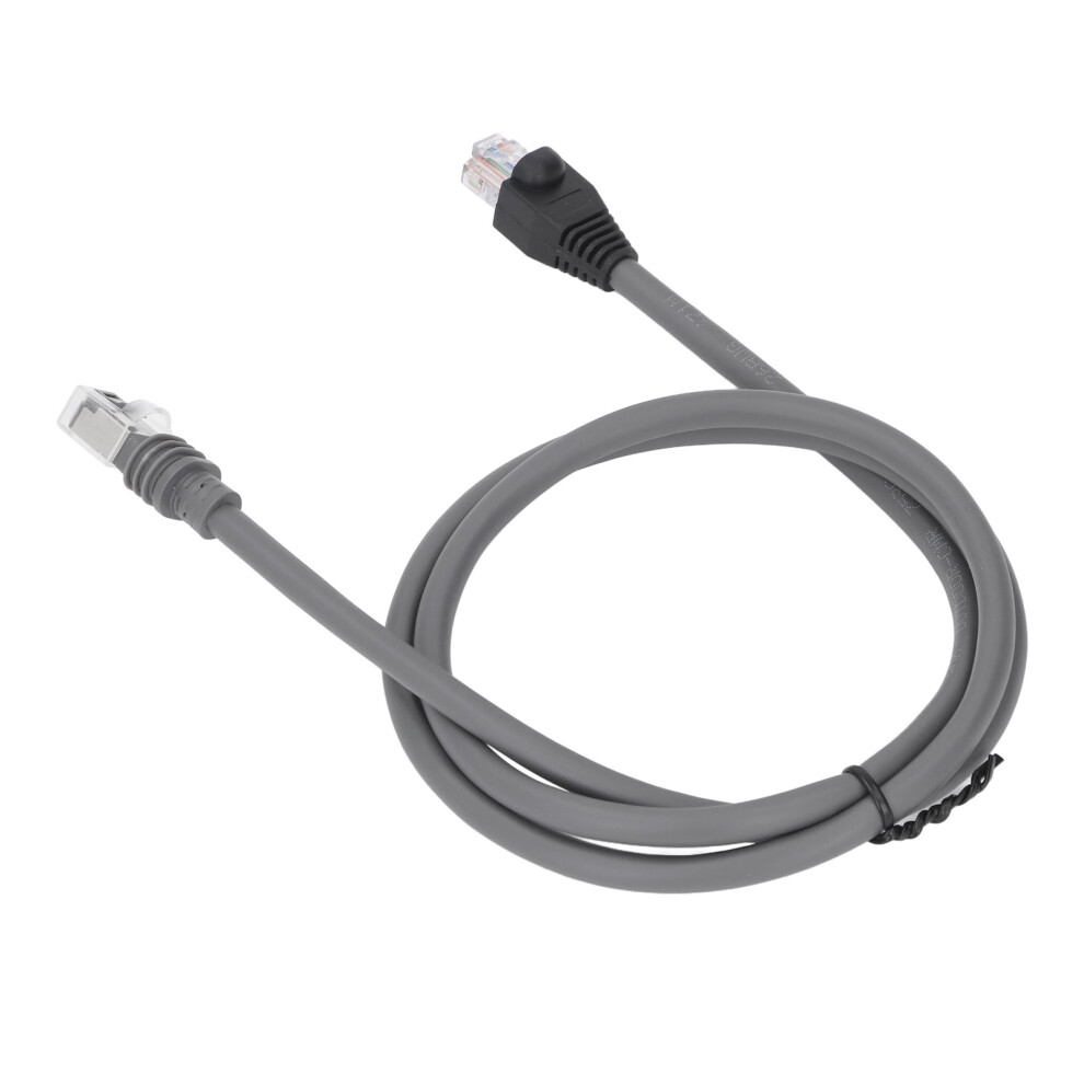 Rectangular Satellite Ethernet Cable Extension 5M / 16Ft Water-Resistant Grey 8471331275474
