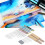 28pcs Blending Stumps Set Sandpaper Pencil 12