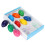 9Pcs Paint Egg Crayons Washable Children Painting 9