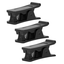 PTFE-Rohrschneider-Set, 3 Stück, 1/8–3/4 Zoll, Weicher Schlauchschneider für Nylon, PVC, PU, Schwarz