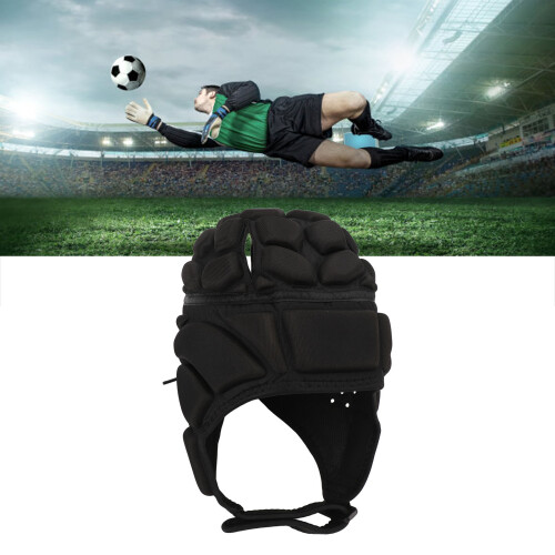 Rugby Padded Helmet EVA Sponge Breathable Head Guard M
