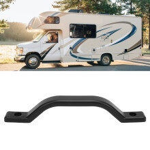 240mm Black HDPE Grab Handle for RV and Trailer Door Easy Install
