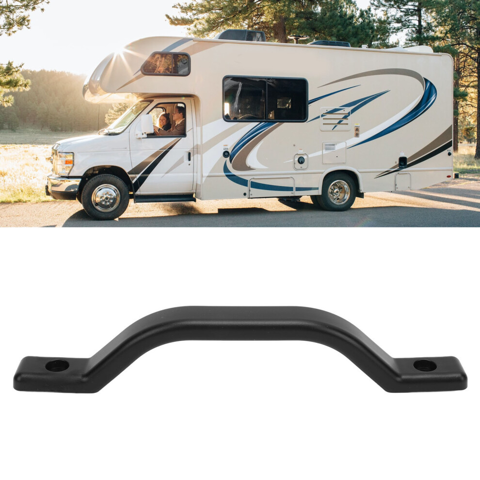 240Mm Hdpe Grab Handle For Rv And Trailer Door Easy Install Black 9311331280285