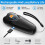Dual Sensor Anti-Bark Device with LED Flashlight, 1000mAh, 4.76x2.12in 3