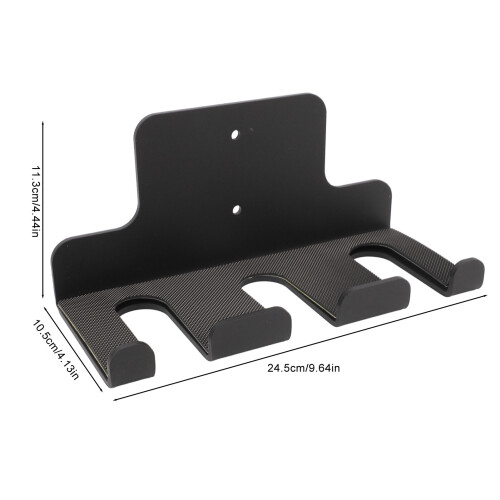 Universal Barbell Wall Rack with Anti-Erosion Layer & Rubber Pads 1