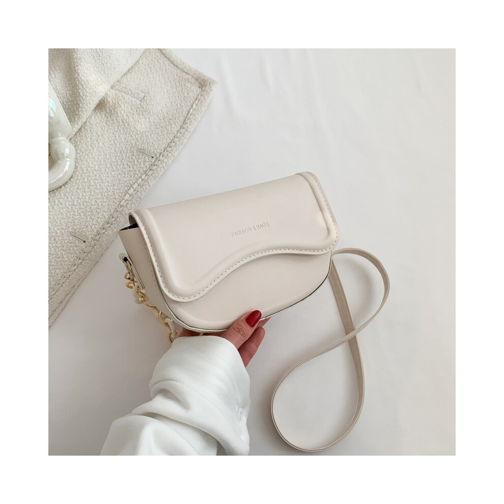 (White) Saddle Retro Fashion Bag Unique Trendy Shoulder Bag For Women Autumn For Perfect-image-OPC-PJ9SDJH-NEW