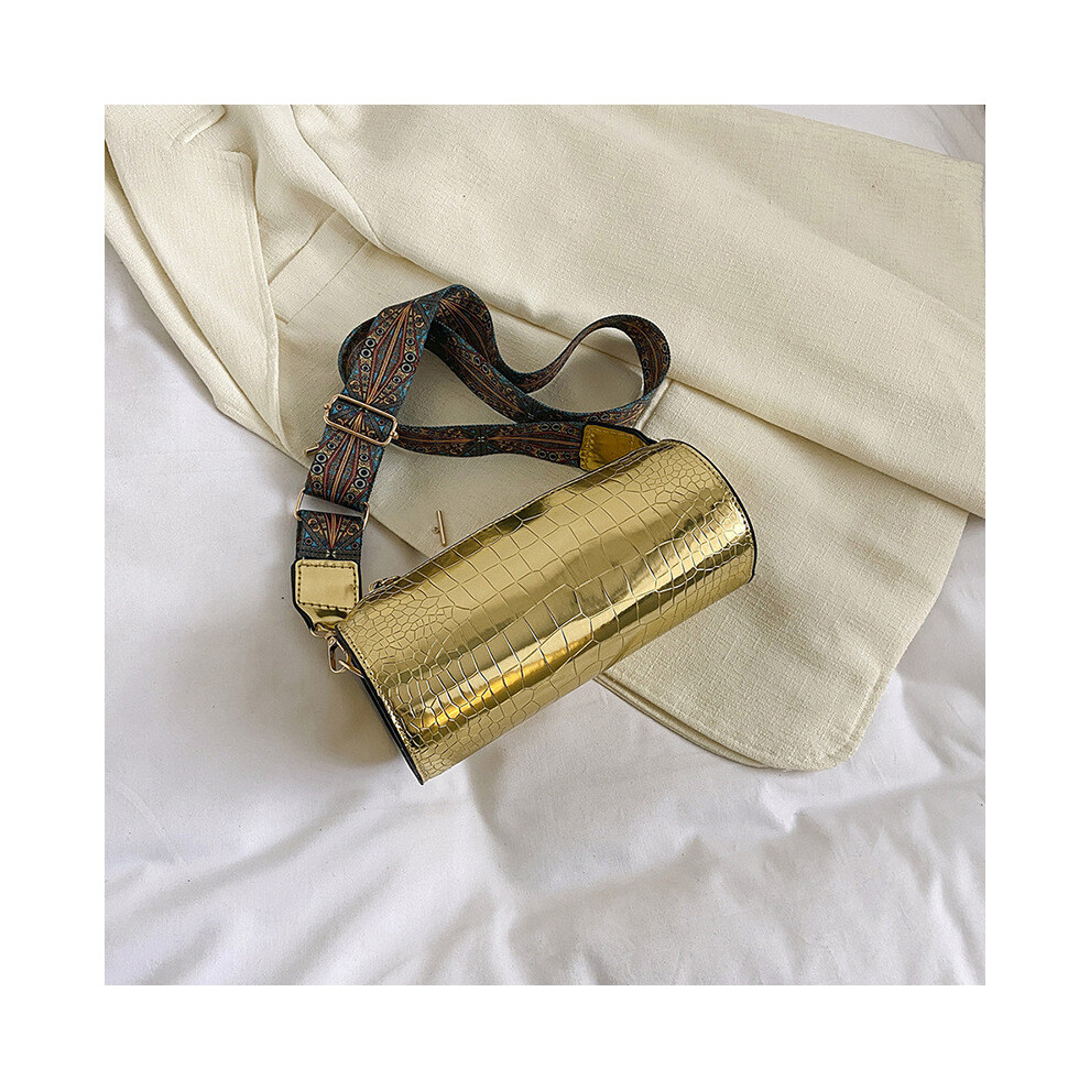 (StyleE) Summer Trendy Womens Chic Round Bucket Bag In Vibrant Colors Wide Strap With-image-OPC-PJ9SGCZ-NEW