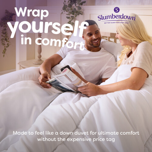 Slumberdown (10.5, King) Slumberdown Feels Like Down Duvet Hypoallergenic 2