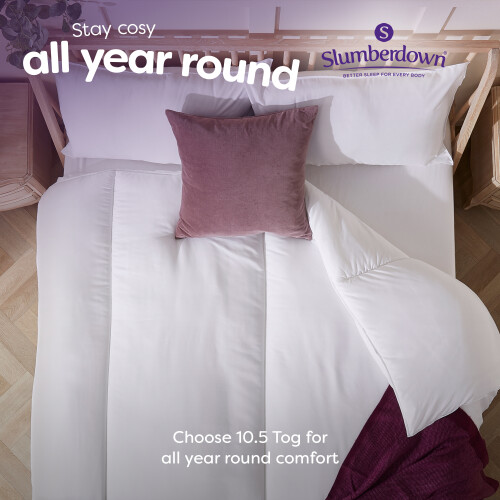 Slumberdown (10.5, Single) Slumberdown Feels Like Down Duvet Hypoallergenic 2