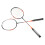 2 Pcs Carbon Fiber Badminton Rackets Ultra Light 3