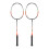 2 Pcs Carbon Fiber Badminton Rackets Ultra Light 2