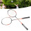 2 Pcs Carbon Fiber Badminton Rackets Ultra Light 12