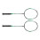 2 Pcs Carbon Fiber Badminton Rackets Ultra Light 8