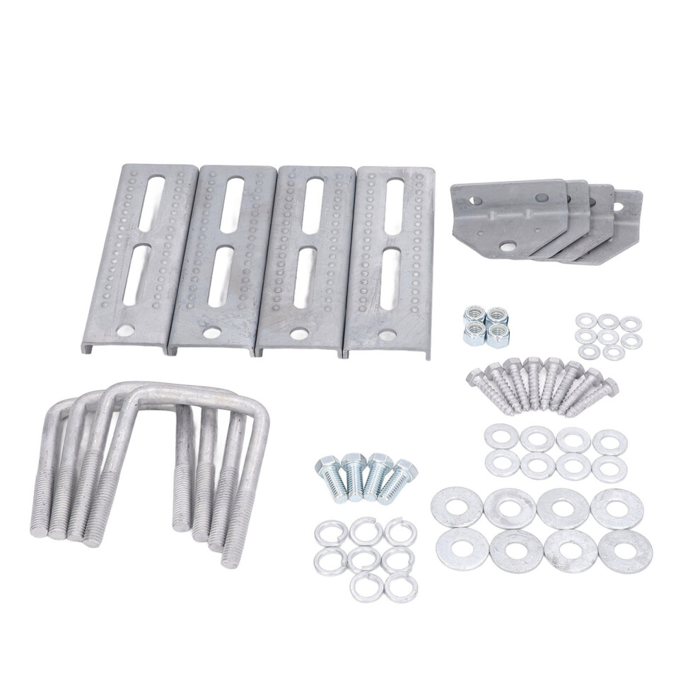 Galvanized Swivel Top Bunk Bracket Kit With 9121376031328