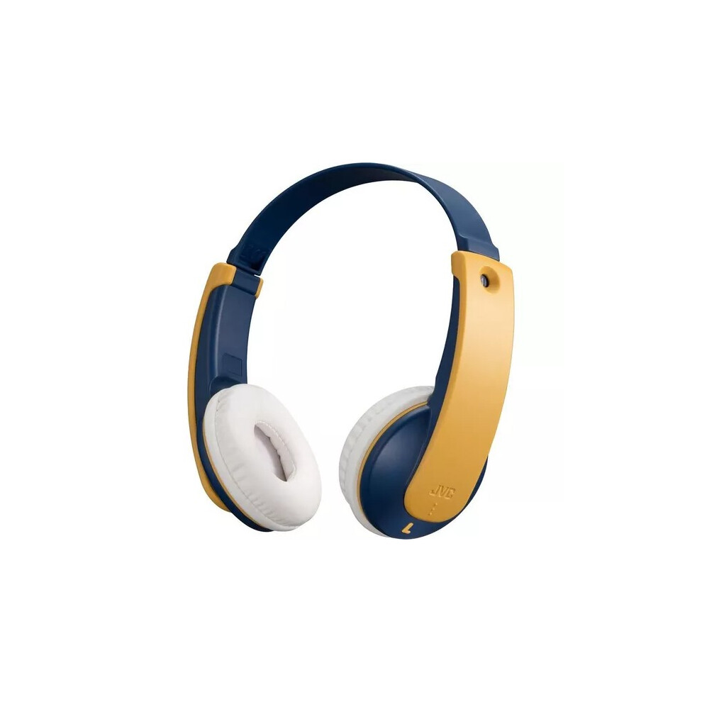 JVC TINYPHONES HA KD10W Wireless Bluetooth Kids Headphones  Yellow & Blue-image-OPC-PJ9SJH9-NEW
