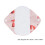 5PCS Reusable Cloth Panty Liners 18x20cm Leak Proof Red Fox Pattern 2