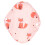 5PCS Reusable Cloth Panty Liners 18x20cm Leak Proof Red Fox Pattern 11