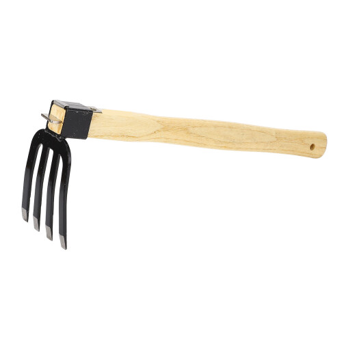 Combo Zappa e Forca - Attrezzo da giardino con manico in legno 2
