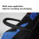 Baby Stroller Bumper Bar Armrest Handle 40cm Plastic PU Leather Accessories 4