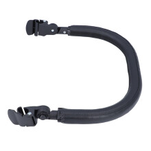 Baby Stroller Bumper Bar Armrest Handle 40cm Plastic PU Leather Accessories