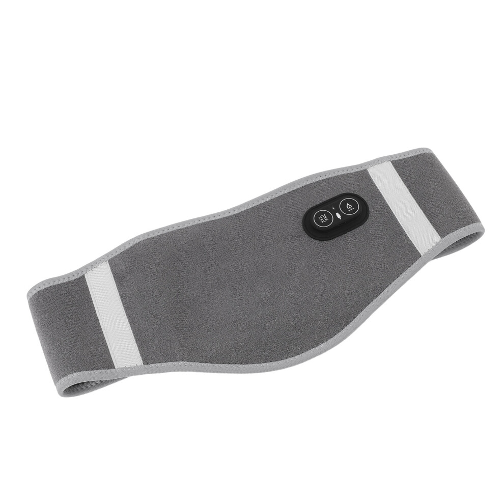Back Heating Belt with Carbon Fibre, 3 Vibration Modes, 3 Temp, Lumbar Pad 120x18cm