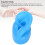 Modèle d’oreille en silicone gauche - Réaliste, support d’exposition 5