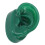Modèle d'oreille en silicone, Audiphone gauche, support vert 13