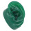 Modèle d'oreille en silicone, Audiphone gauche, support vert 11