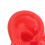 Modèle d'oreille droite en silicone avec socle et piercing. 10