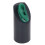 Modèle d’oreille en silicone - droite, verte et souple, avec support 1