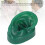 Modèle d’oreille en silicone - droite, verte et souple, avec support 6