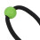 Nylon Rubber Swing Trainer with Ball Green Adjustable Speed Aid 8